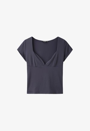 Stradivarius, - T-shirt z nadrukiem