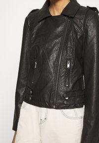 ONLY Giacca in similpelle - black