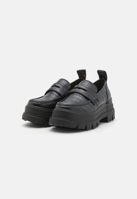 Buffalo ASPHA LOAFER - Pantofi slip-on - black