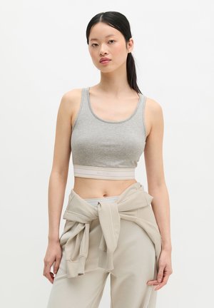 Marc O'Polo MOP CLUB '67   BRALETTE ATHLETICS - Débardeur - soft stone melange
