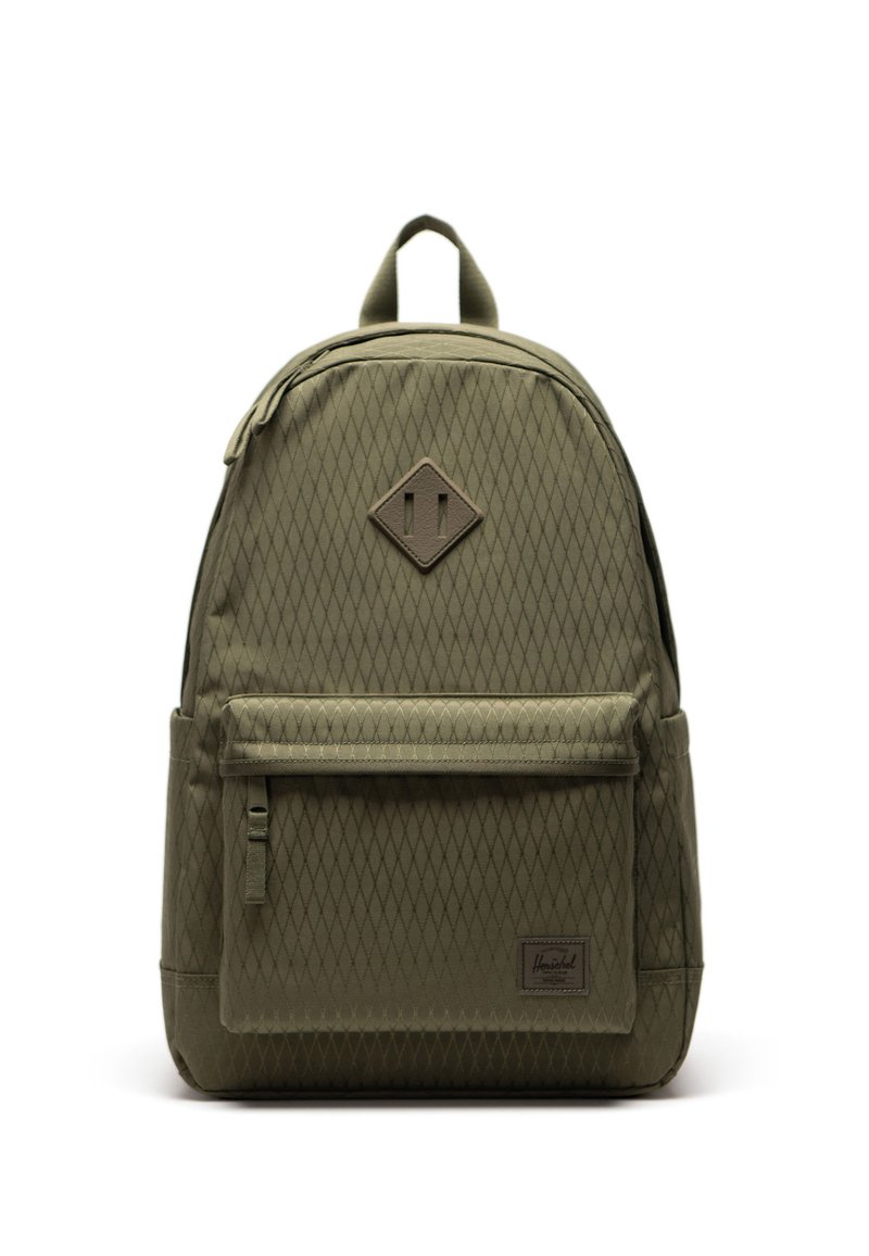 herschel backpack green nylon - Survey ivy Reimagined with twill fabric and vegetable tanned genuine leather details Herschel Supply Co. Retreat Quilted