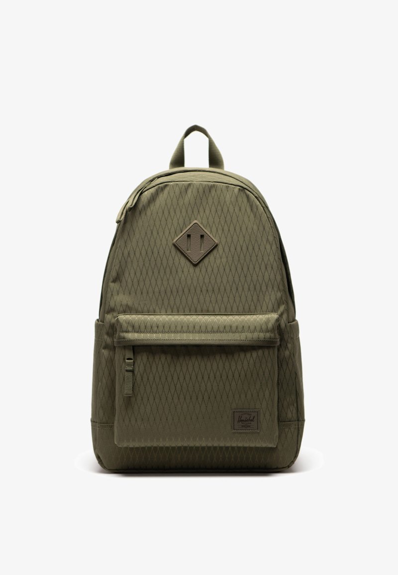 herschel backpack green nylon - Survey ivy Reimagined with twill fabric and vegetable tanned genuine leather details Herschel Supply Co. Retreat Quilted