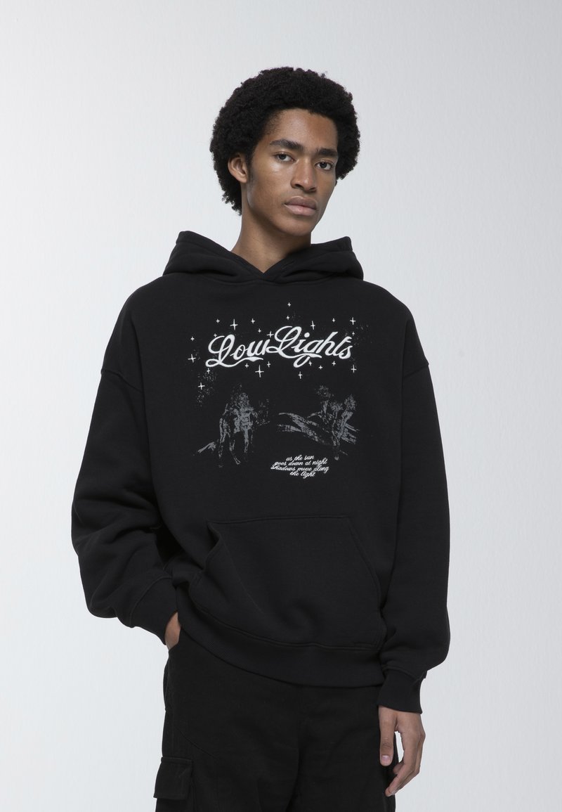LOW LIGHTS STUDIOS® HOODIE DESERT UNISEX - Sweat à capuche - black/noir ...