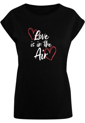 VALENTINES DAY - LOVE IS IN THE AIR EXTE - T-Shirt print - black