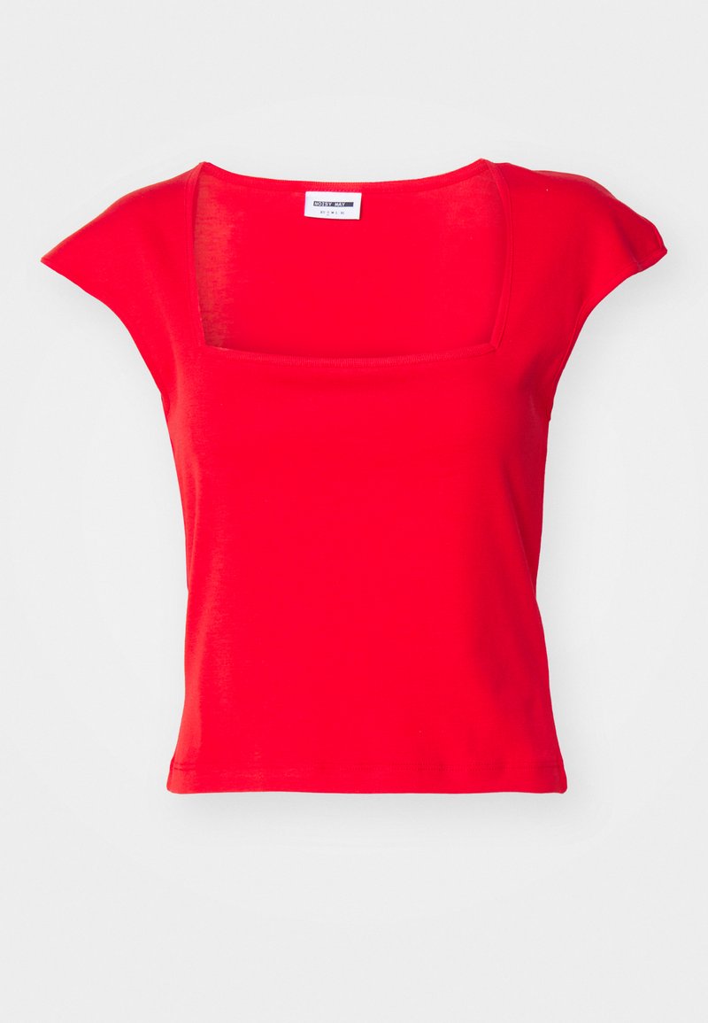 Noisy May T-shirt basic rood