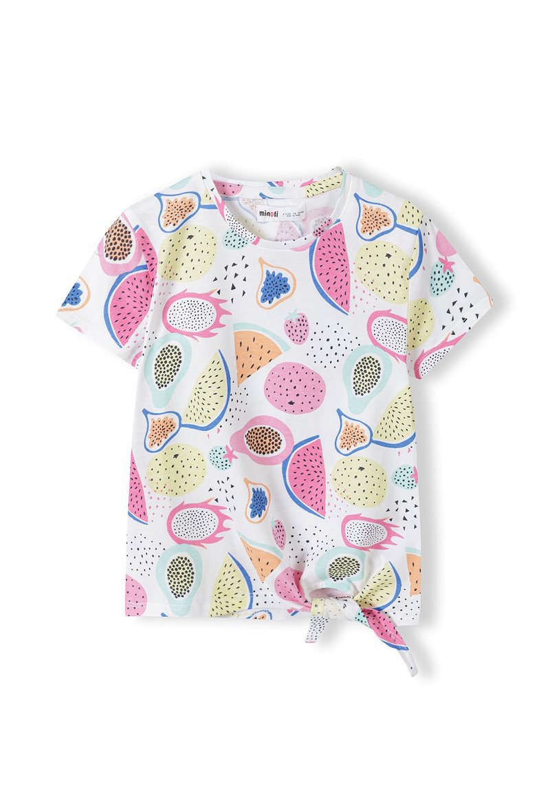 MINOTI TIE FRONT  - Pamata T-krekls - white