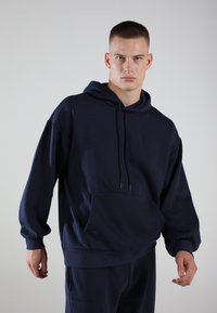 EOSELIO OVERSIZED UNISEX LOOSE FIT ELEVATE - Hoodie - midnight navy