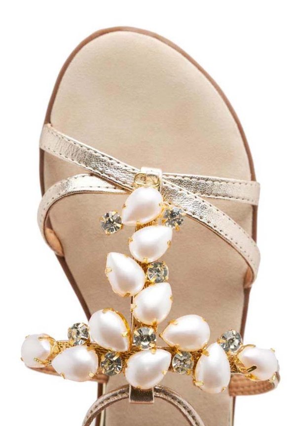 JANICE - Sandals - platino2