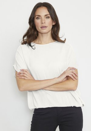 AMBER STANLEY SS - Blusa - chalk