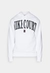 COURT HERITAGE - Jersey con capucha - white/black/flat pewter