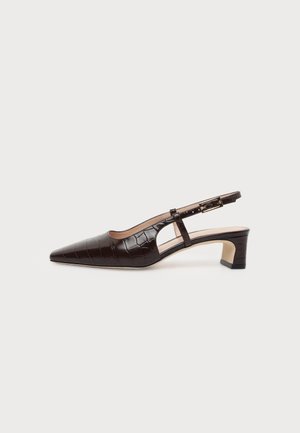Stuart Weitzman BABY BABETTE SLINGBACK - Escarpins - walnut
