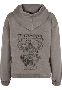 Merchcode THIN LIZZY - LOGO ROCKER  - Hoodie - asphalt