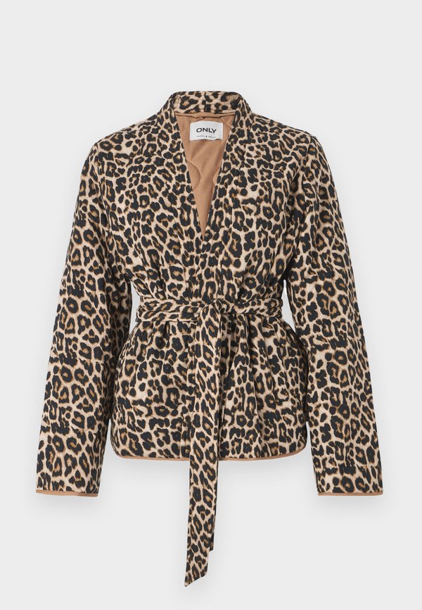 ONLELVIRA BELTED JACKET - Light jacket - humus3