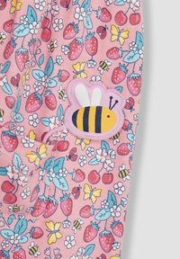 JoJo Maman Bébé GARDEN PETER PAN PET IN POCKET- REGULAR FIT - Rochie din jerseu - pink strawberry garden