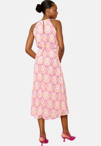 LolaLiza HALTER WITH IKAT PRINT - Day dress - purple blush