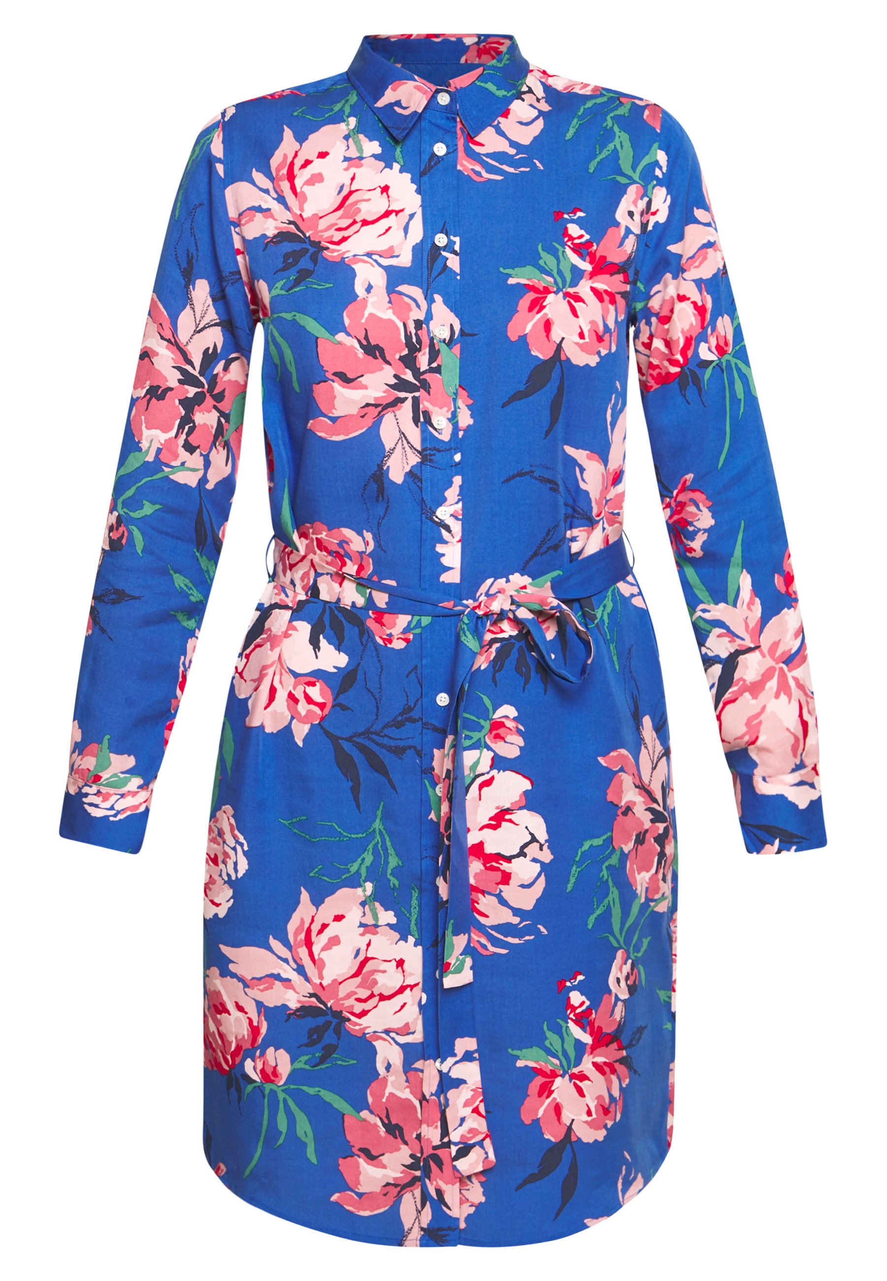 GANT PEONIES SHIRT DRESS Skjortekjole bright cobalt Klær fra GANT: Nå opp til −50% | Stylight