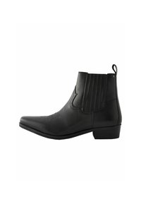 REGULAR FIT - Cowboy-/Bikerlaarsjes - black