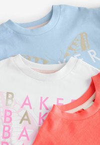 Baker by Ted Baker REGULAR FIT - FRILL DETAIL 3 PACK - Apdrukāts T-krekls - blue pink