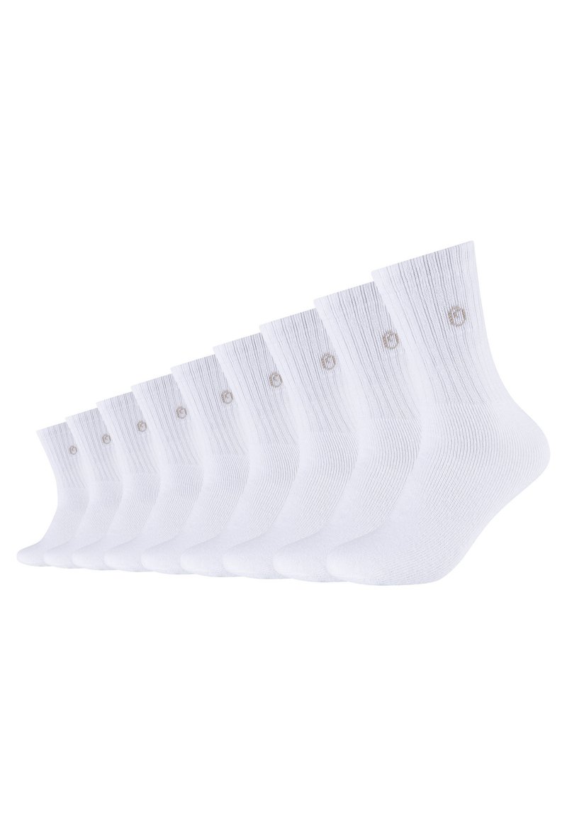 s.Oliver 9ER  PACK - Calze - weiß