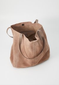 Anna Field LEATHER - Shopper - taupe