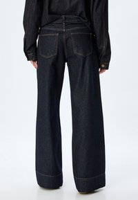 Koton WIDE LEG - Pernera ancha - blue