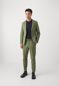 BOSS PERIN - Tygbyxor - open green