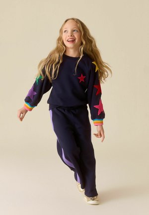 JOGGERS HEART SET  - Dressikomplekt - navy boucle stars