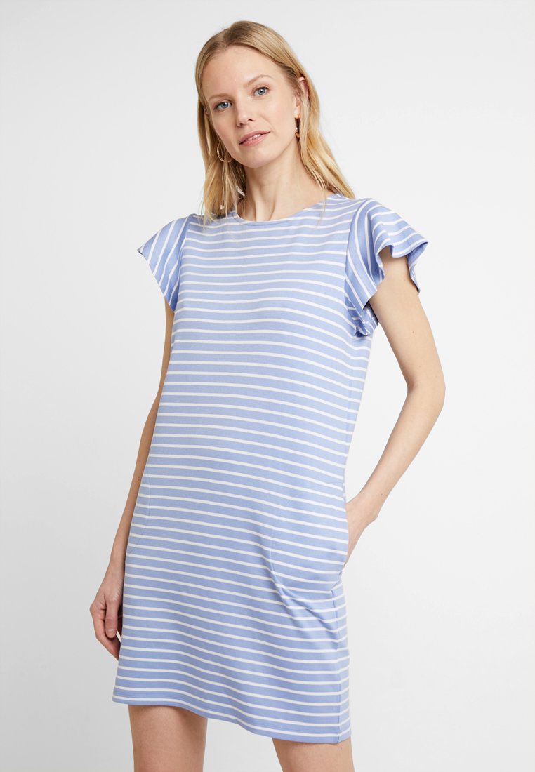 DRESS - Jerseykleid - blue bell DRESS - Jerseykleid - blue bell