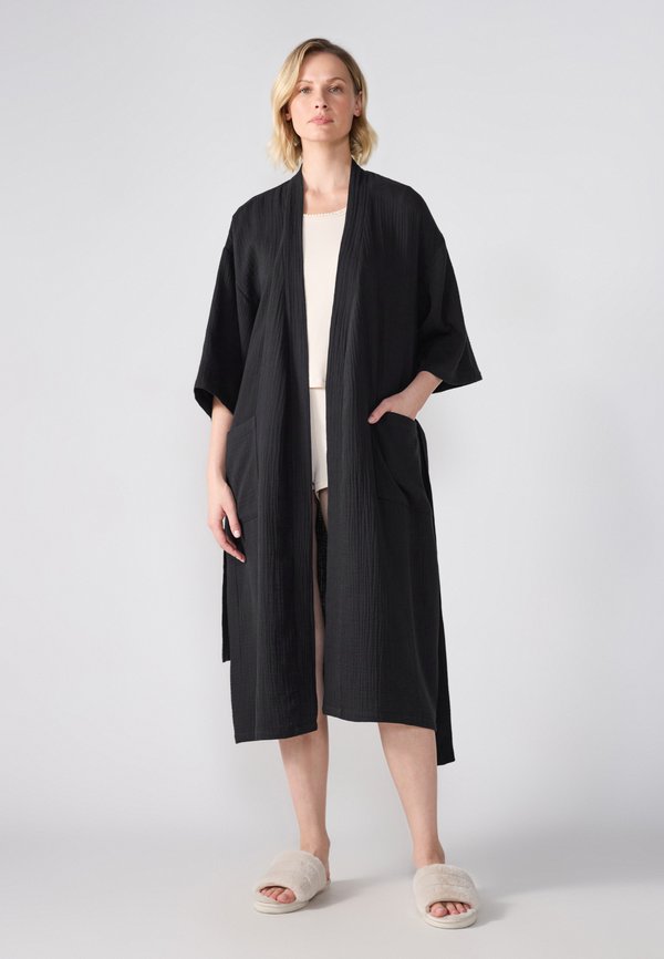 MUSLIN COTTON BATHROBE - Dressing gown3