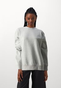 Jack & Jones PREMIUM JPRBLAHARVEY CREW NECK UNISEX - Melegítőfelső - light grey melange