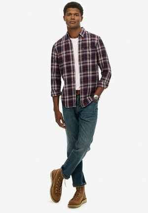 VINTAGE CHECK - Camisa - grace check navy