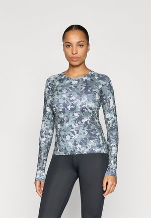 TRAINING TEE COMBAT - Långärmad tröja - green/black