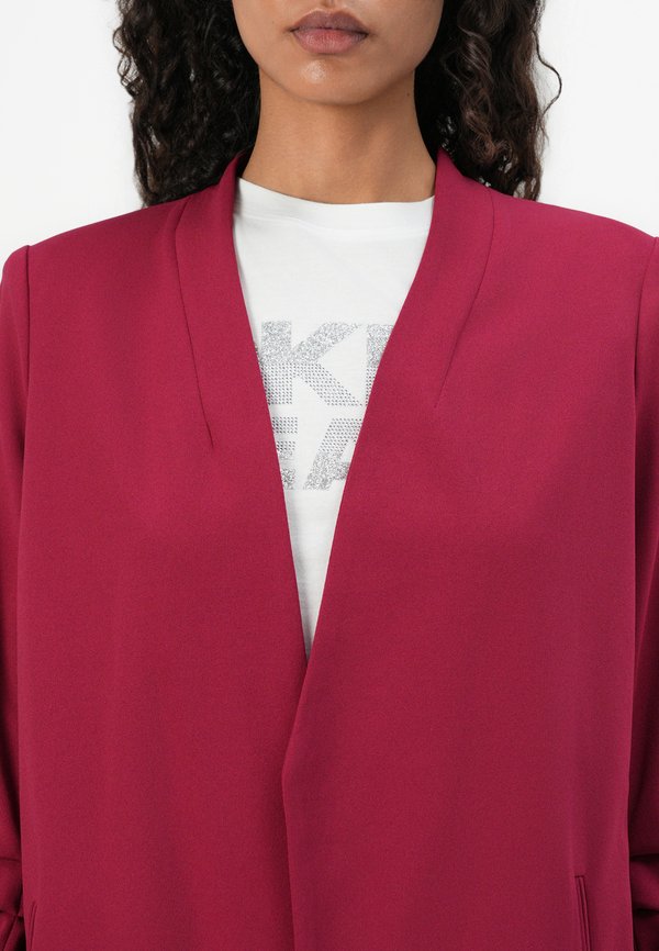 FOUNDATION OPEN FRONT JACKET POCKETS - Blazer - beet3