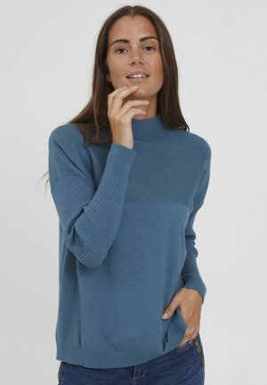 FRCEMELANGE - Jumper - storm blue melange