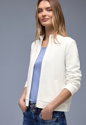 ZIPPER - Sweatjakke - weiß