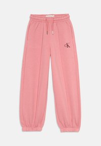Calvin Klein Jeans LOGO JOGGER - Treniņtērpa apakšdaļas - brandied apricot