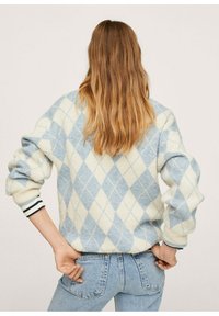 Mango Neule - light blue