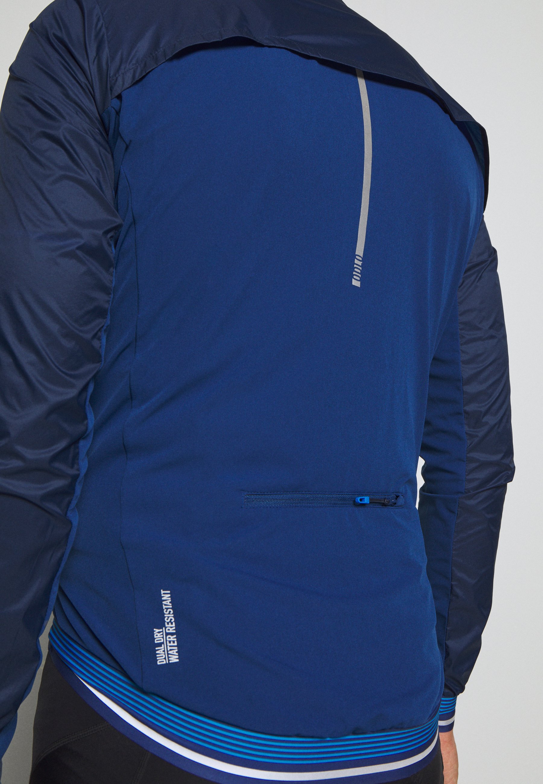 ODLO JACKET ZEROWEIGHT DUAL DRY Windbreaker estate blue odlo Jacke Jacket ZEROWEIGHT DUAL DRY Outdoorjacken hellblau