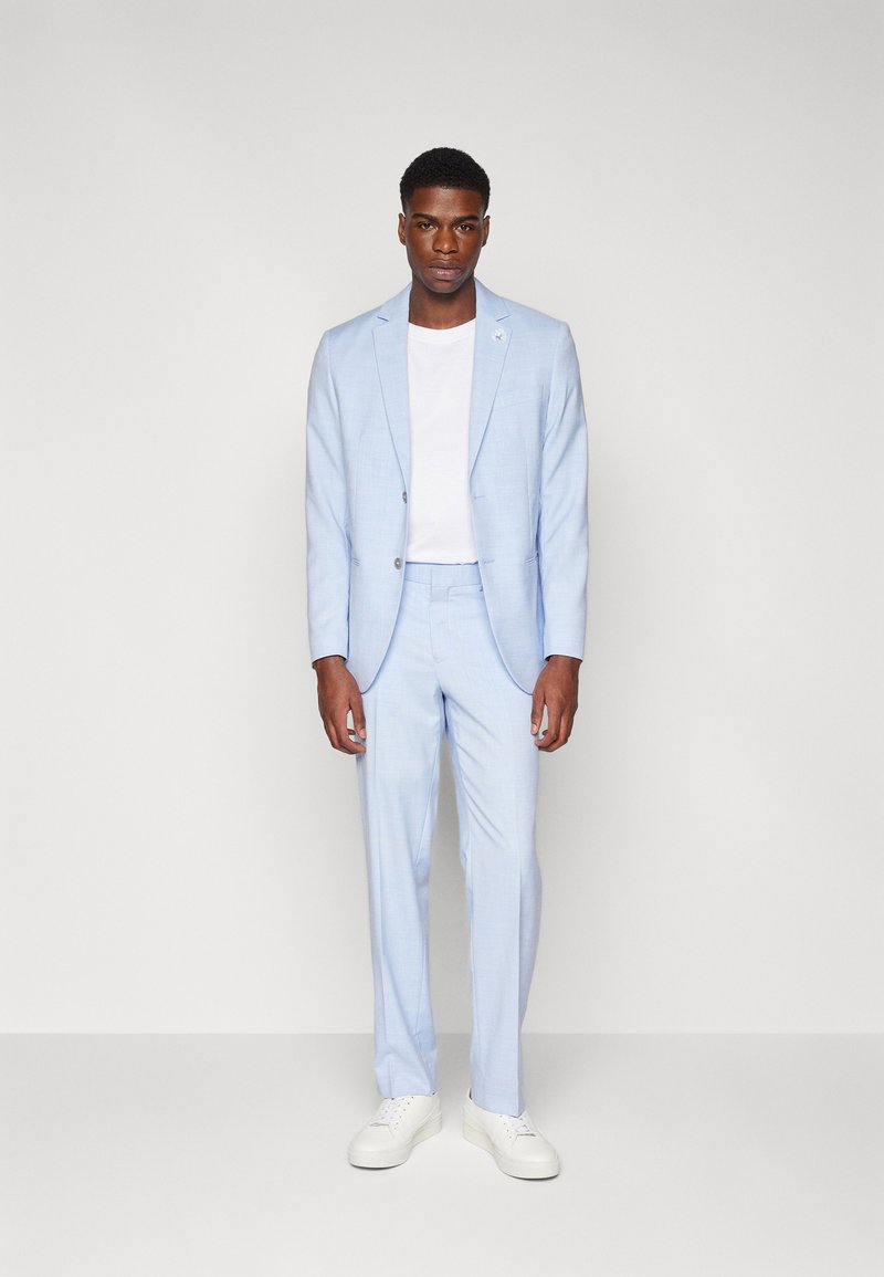 Pier One - WEDDING SUIT  - Kostuum - light blue, Vergroten