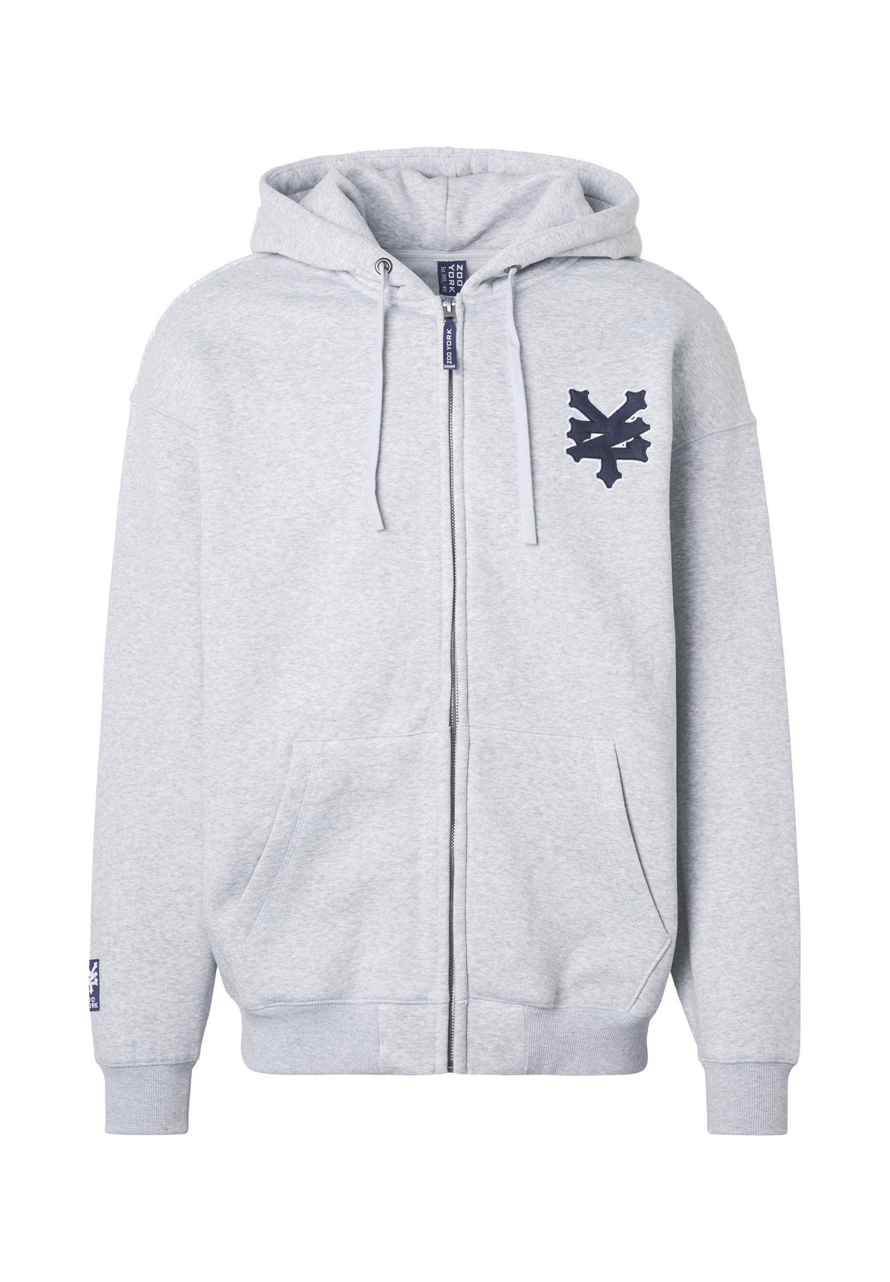 ZOO YORK UNBREAKABLE HOODIE - Zip-up sweatshirt - grey melange