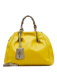 Manila Grace JASMIN MEDIUM A MANO - Borsa a mano - senape