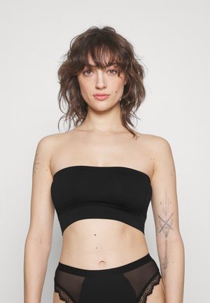 BAND STRAPLESS - Top - black