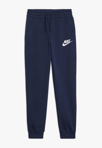 Nike Sportswear - CLUB PANT - Pantalones deportivos - midnight navy/white Imagen en miniatura 1