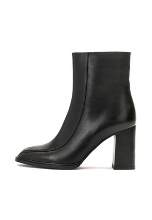 Botines de tacón - black