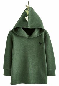 Next TEXTURED  DINO SPIKES  - Jersey con capucha - khaki green
