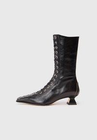 EMILE - Nauhalliset nilkkurit - black