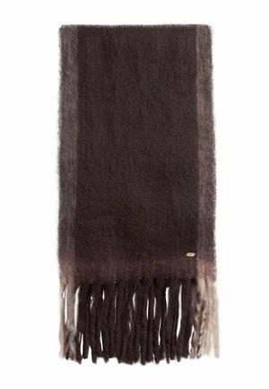 COSY BRUSHED - Écharpe - chocolate brown