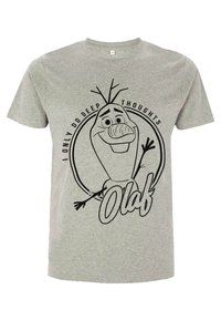 Henry Tiger FROZEN 2 DEEP THOUGHT OLAF UNISEX - T-shirt z nadrukiem