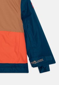 TROLLKIDS KIDS RAULAND UNISEX - Vinterjakke - almond/madeira blue/deep orange