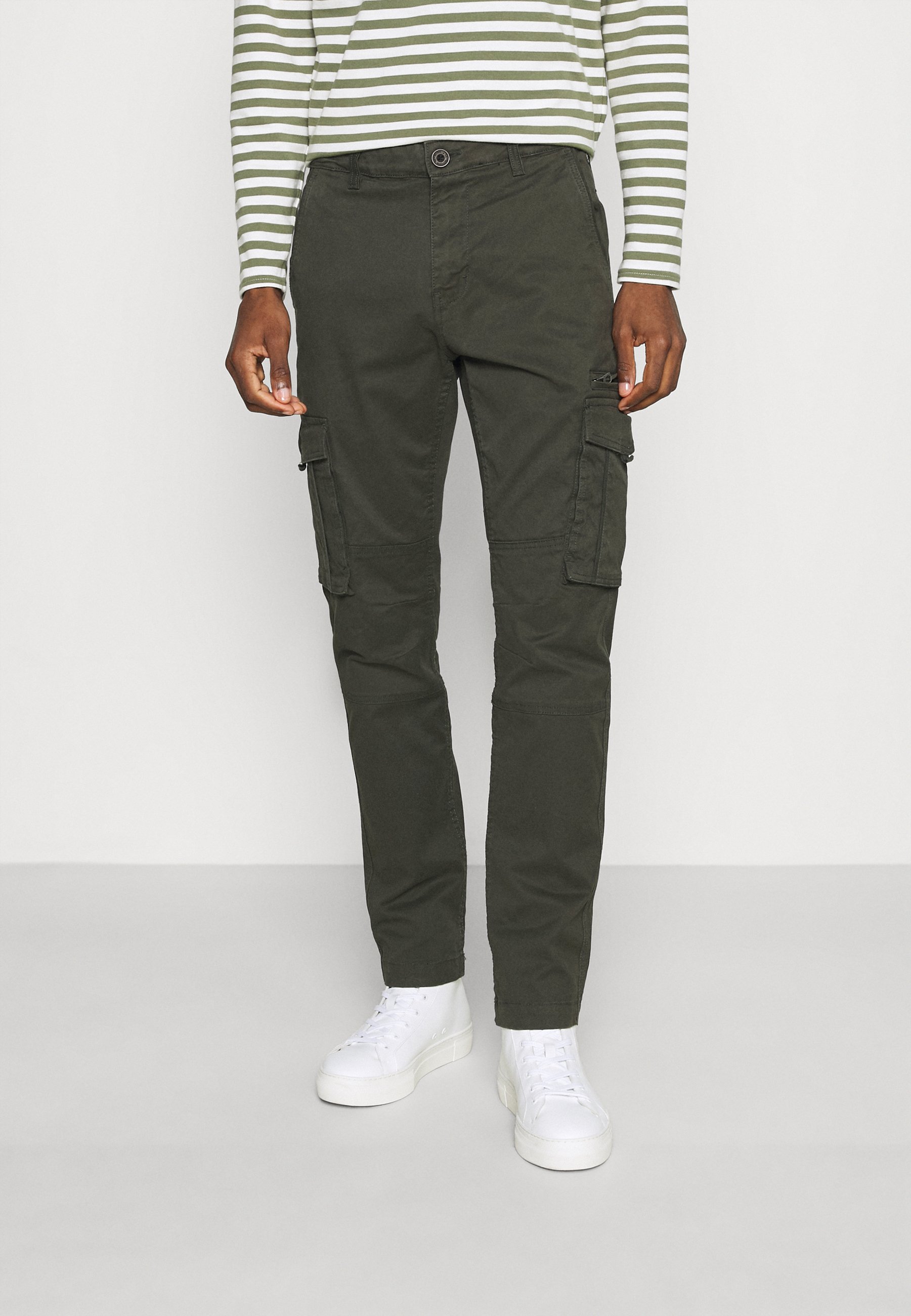 Petrol Industries Pantaloni cargo - forest/verde scuro - Zalando.it